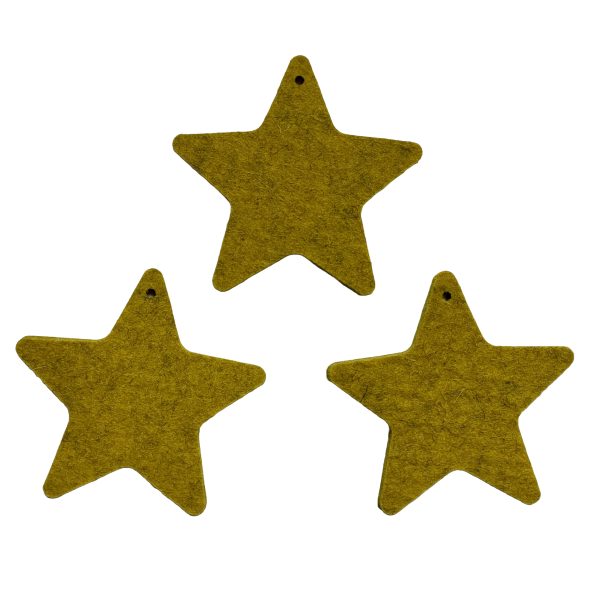 Kleiner Filz Stern (3 er Set)